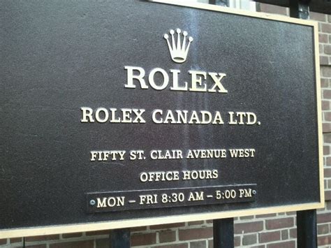 rolex bloor street|rolex service centre toronto.